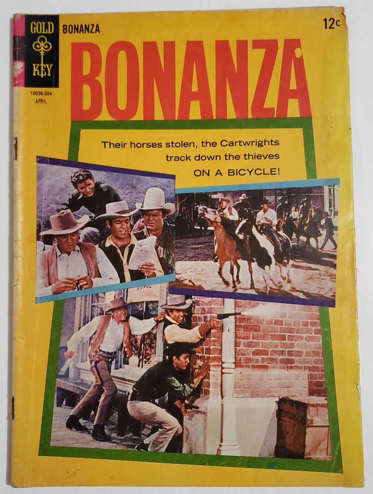 BONANZA NO. 13 - GOLD KEY COMICS - APRIL 1965