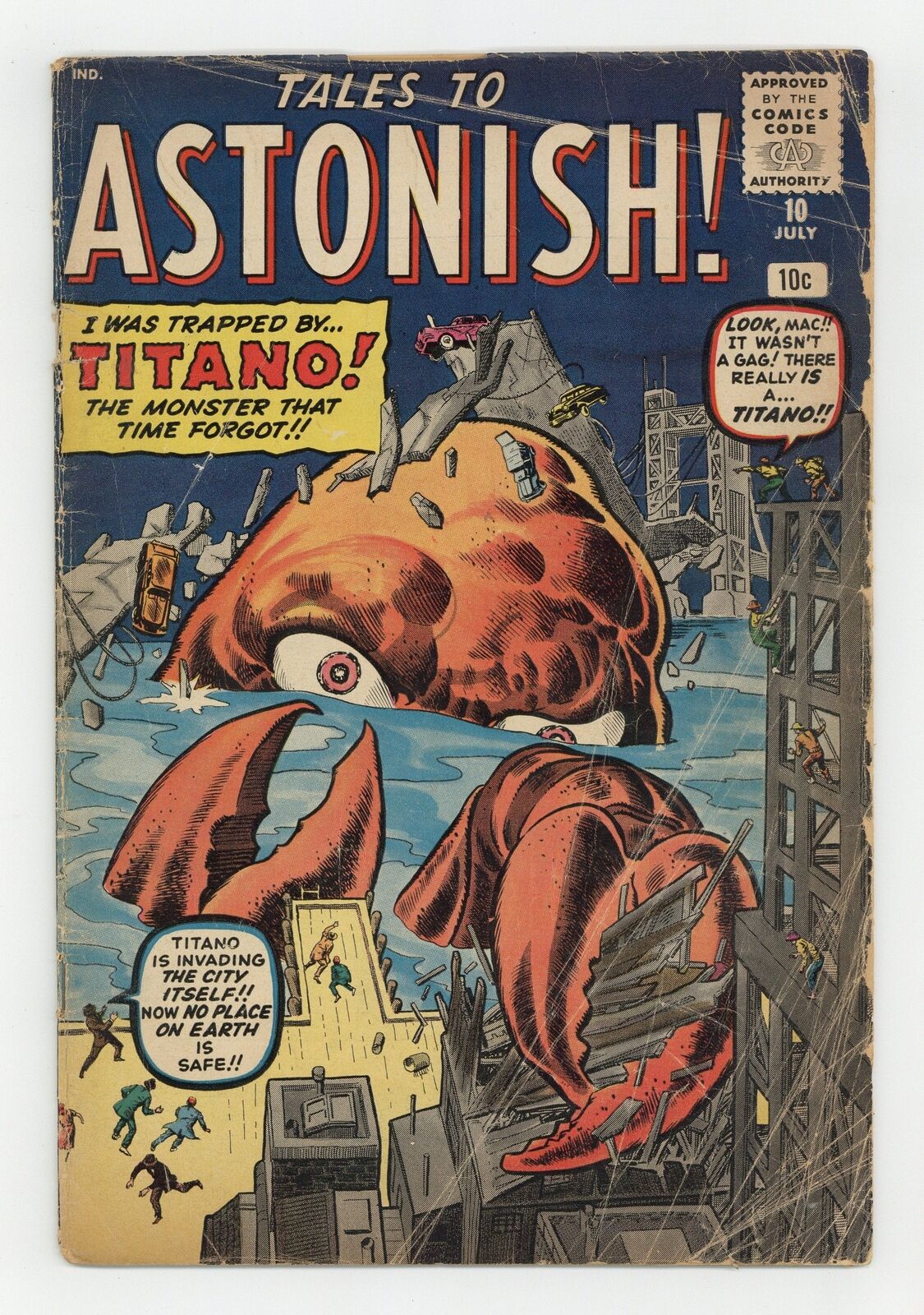Tales to Astonish #10 GD- 1.8 RESTORED 1960