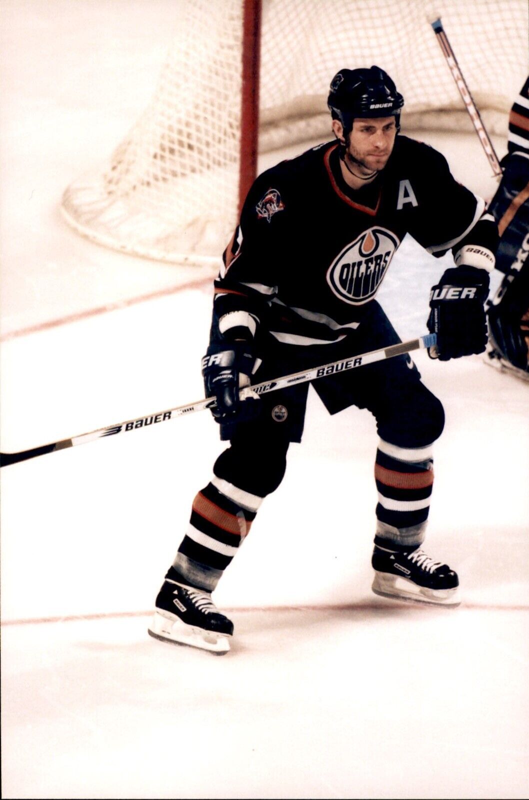 PF32 2001 Original Photo JASON SMITH EDMONTON OILERS NHL ICE HOCKEY DEFENSE
