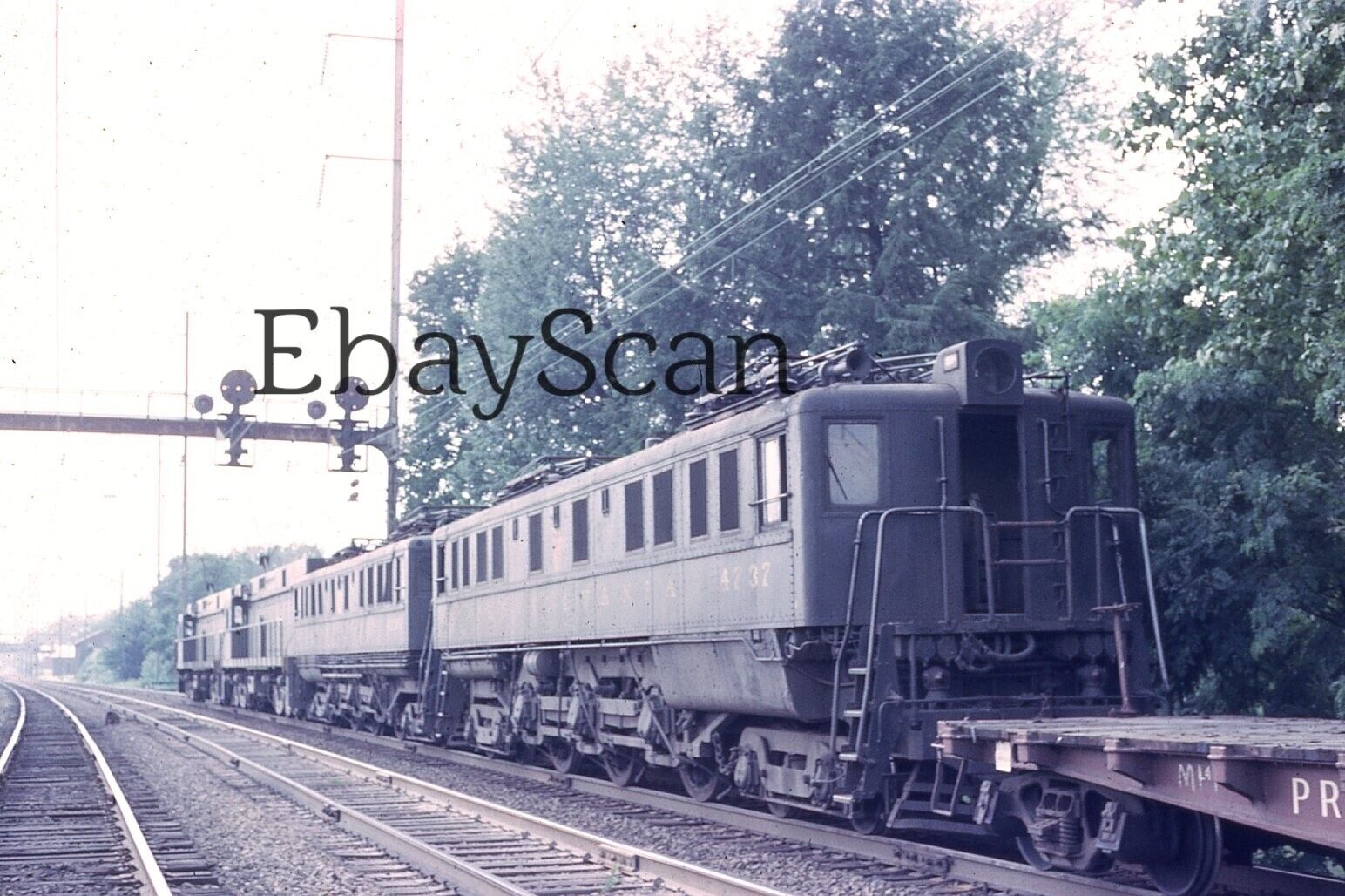 Original 35mm Kodachrome Slide PRR Pennsylvania Railroad Train 1964