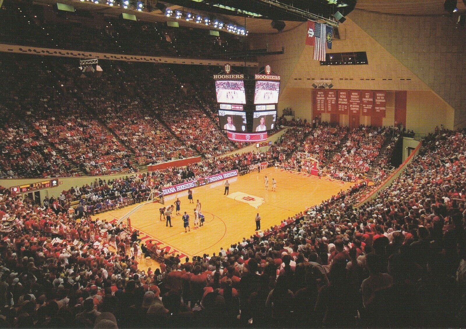 Indiana University Assembly Hall Arena Postcard - Home of Hoosiers Basketball