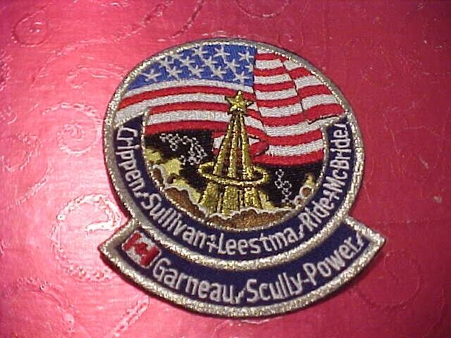 NASA CHALLENGER MISSION PATCH UNUSED 3 1/2 X 3 INCH
