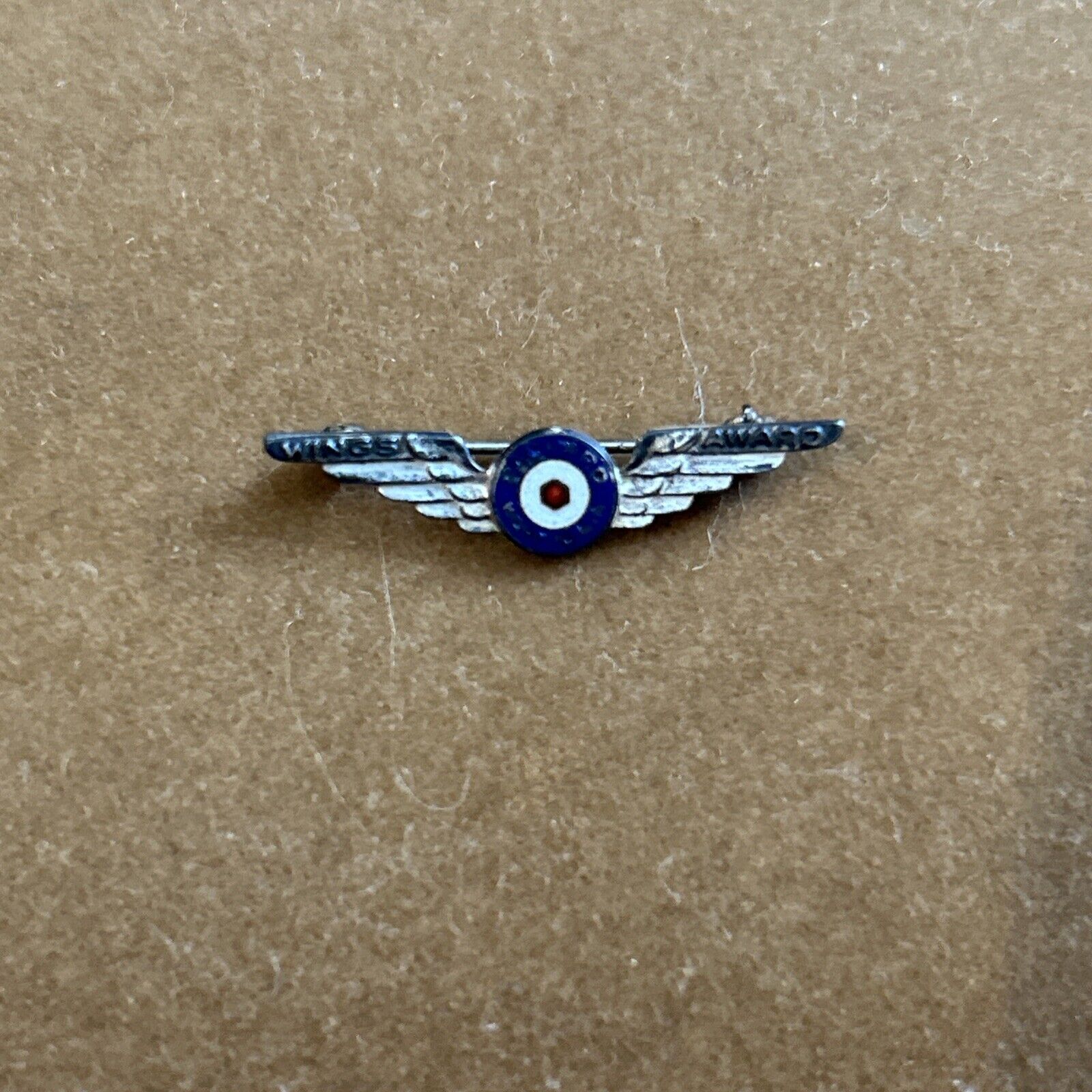 Vintage WWII Era Packard Auto Co War Worker Wings Award Pin Work to Win
