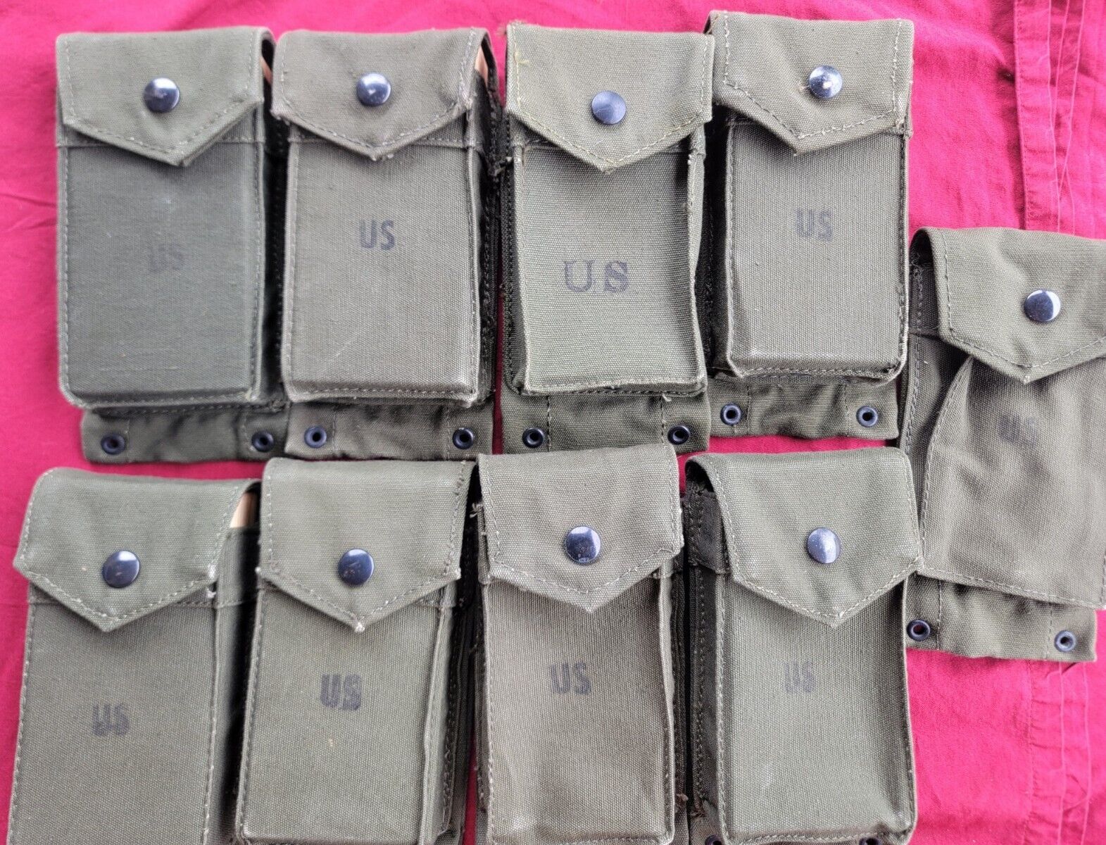 One Single Vietnam Era US M1961 Ammo Pouch Best Ones Go Out First