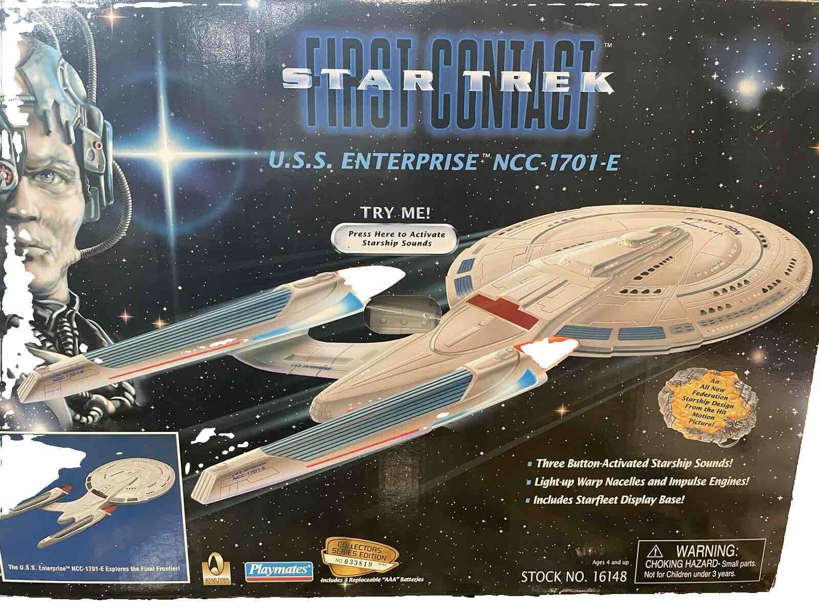 1996 STAR TREK First Contact USS Enterprise NCC-1701E by Playmates