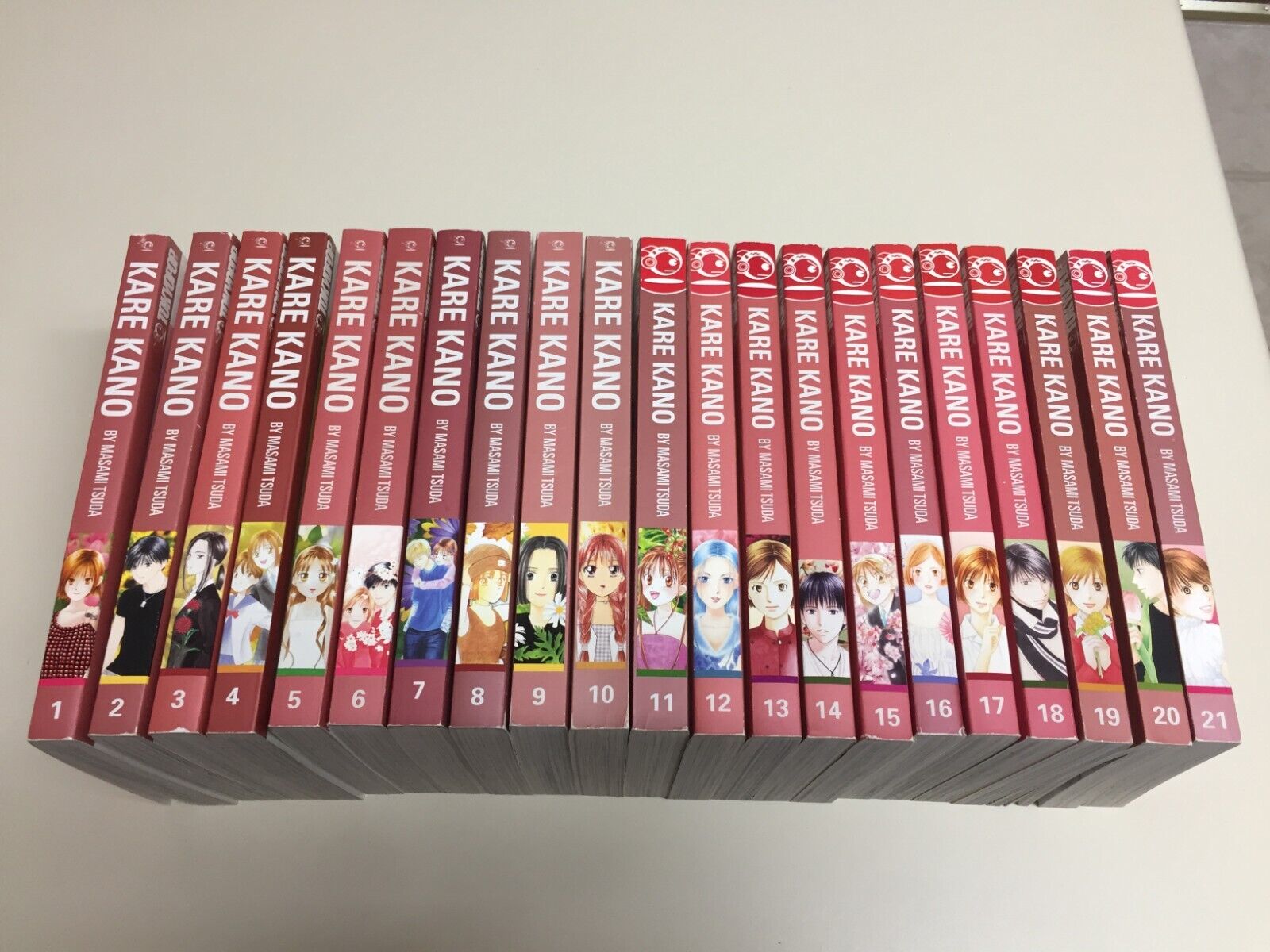 Kare Kano His and Her Circumstance Volume 1-21 Complete English Manga Set  #3