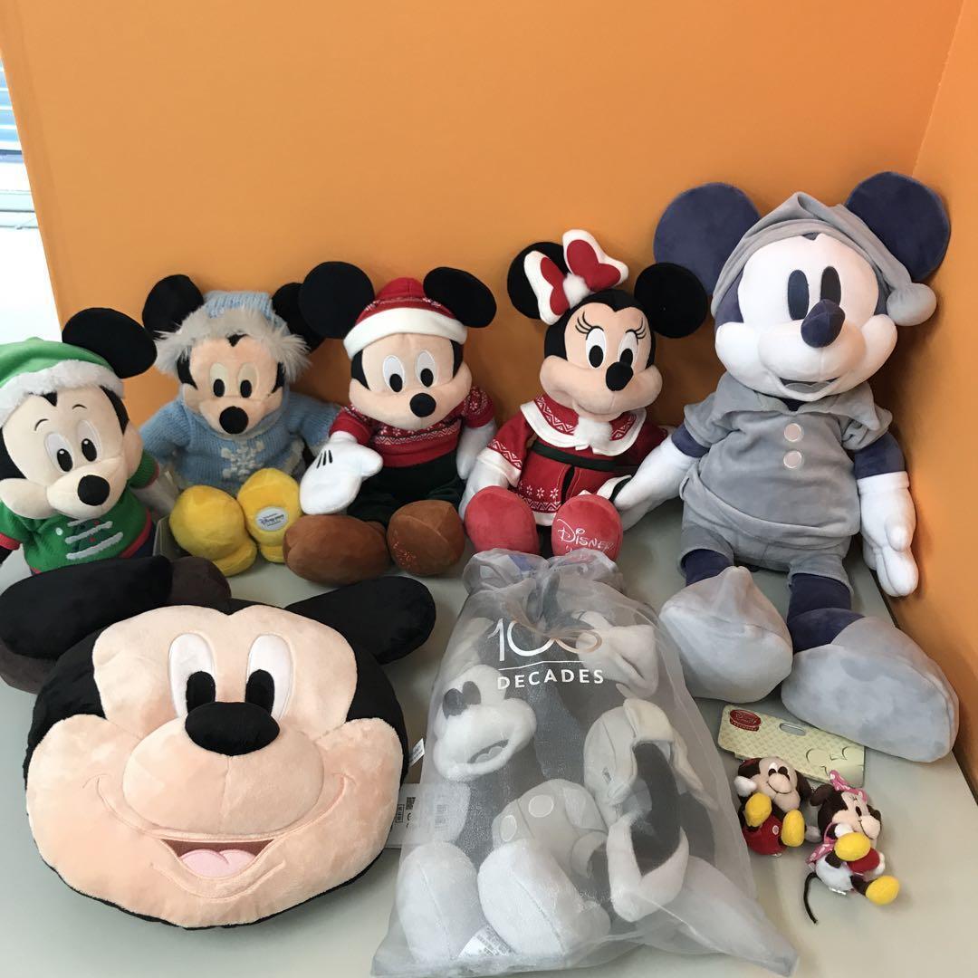 Disney Goods lot Plush Cushion Mickey Mouse Minnie Mouse bulk sale  