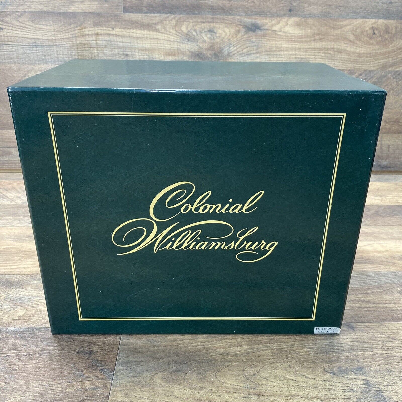COLONIAL WILLIAMSBURG  Prentis Store 20489710 LANG & WISE Original Box