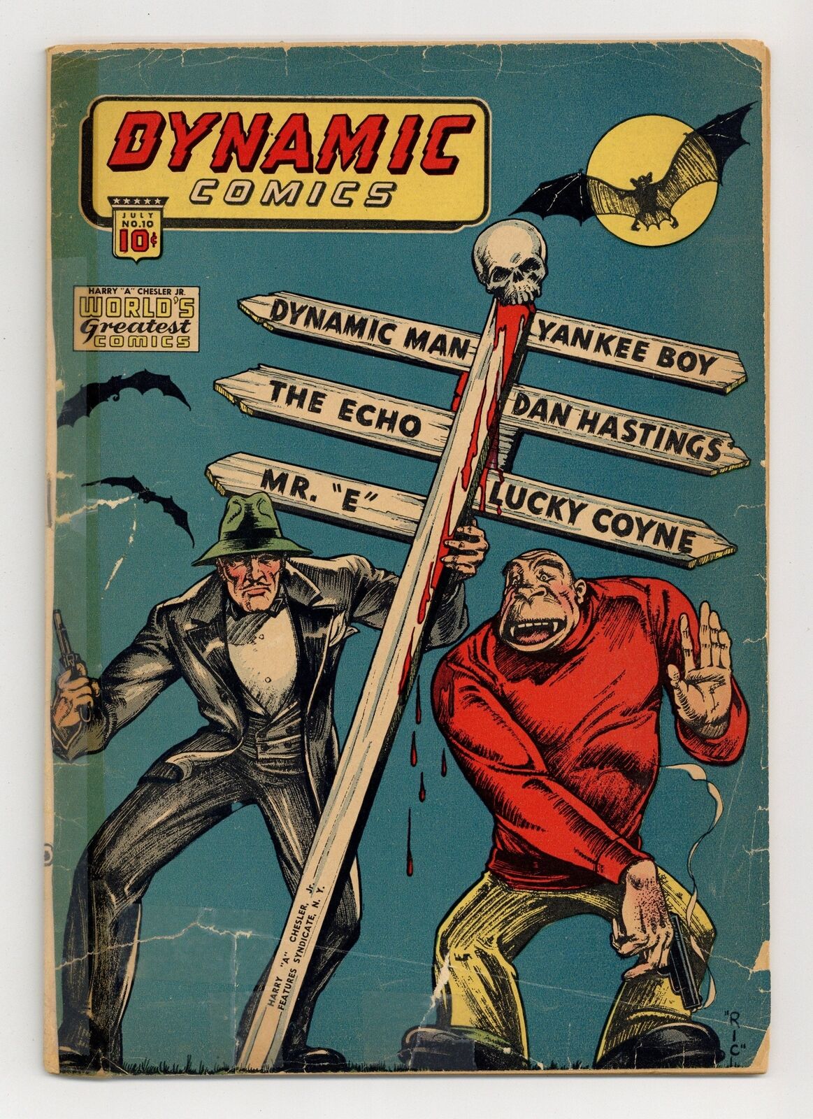 Dynamic Comics #10 PR 0.5 TRIMMED 1944