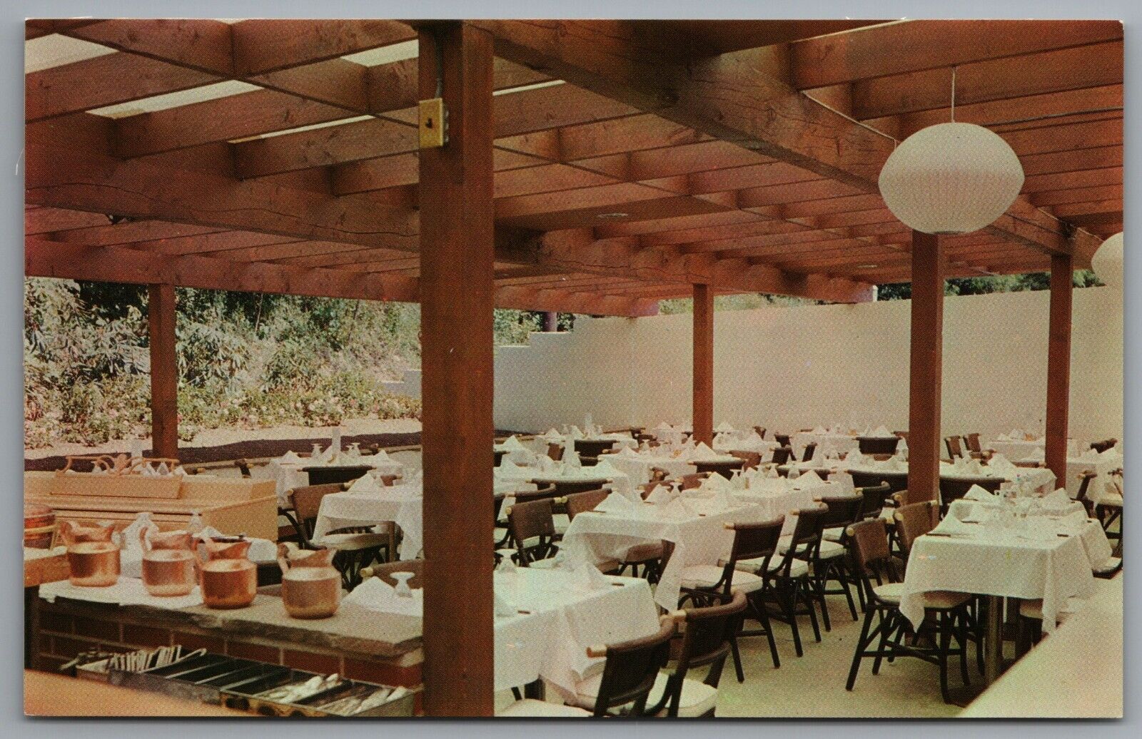 Westport CT The Westnor Restaurant Exurban Room c1958 Interior View