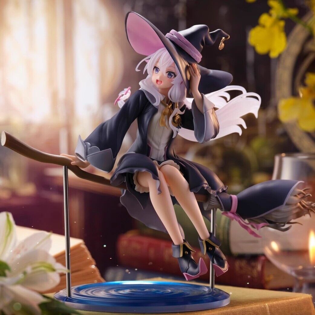 Wandering Witch: The Journey of Elaina PVC Figurine Statue Collection Art New 