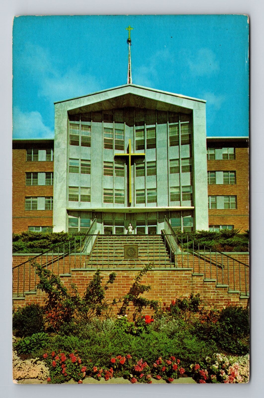 Lenox, MA-Massachusetts, Shadowbrook Jesuit Novitiate, Vintage Souvenir Postcard