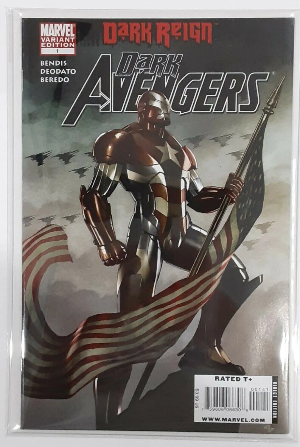 Dark Avengers #1 (2009, Marvel) Adi Granov Variant 1st Iron Patriot VF+ UNREAD