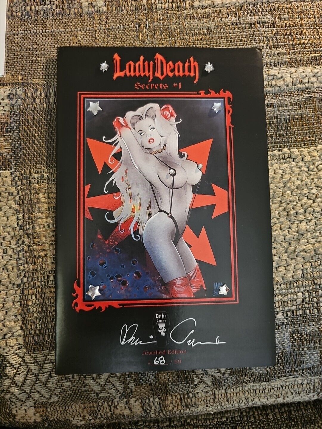 Lady Death Secrets Jewelled Ed Lim 68/69, Coffin Comics