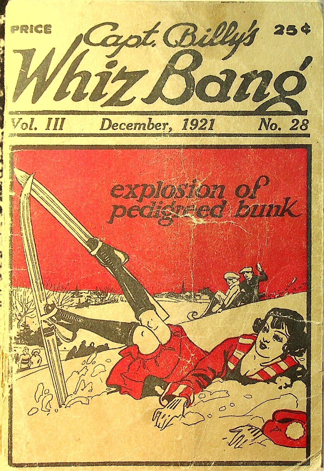 Captain Billy's Whiz Bang #28 GD 1921