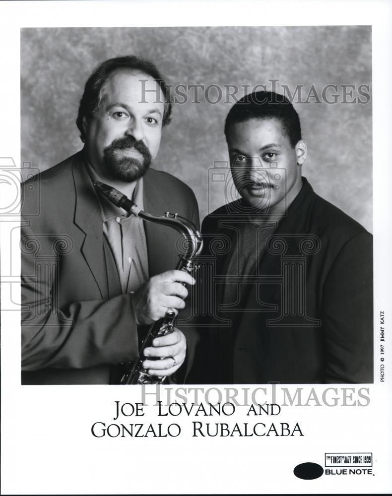 1997 Press Photo Joe Lovano and Gonzalo Rubalcaba - cvp37427