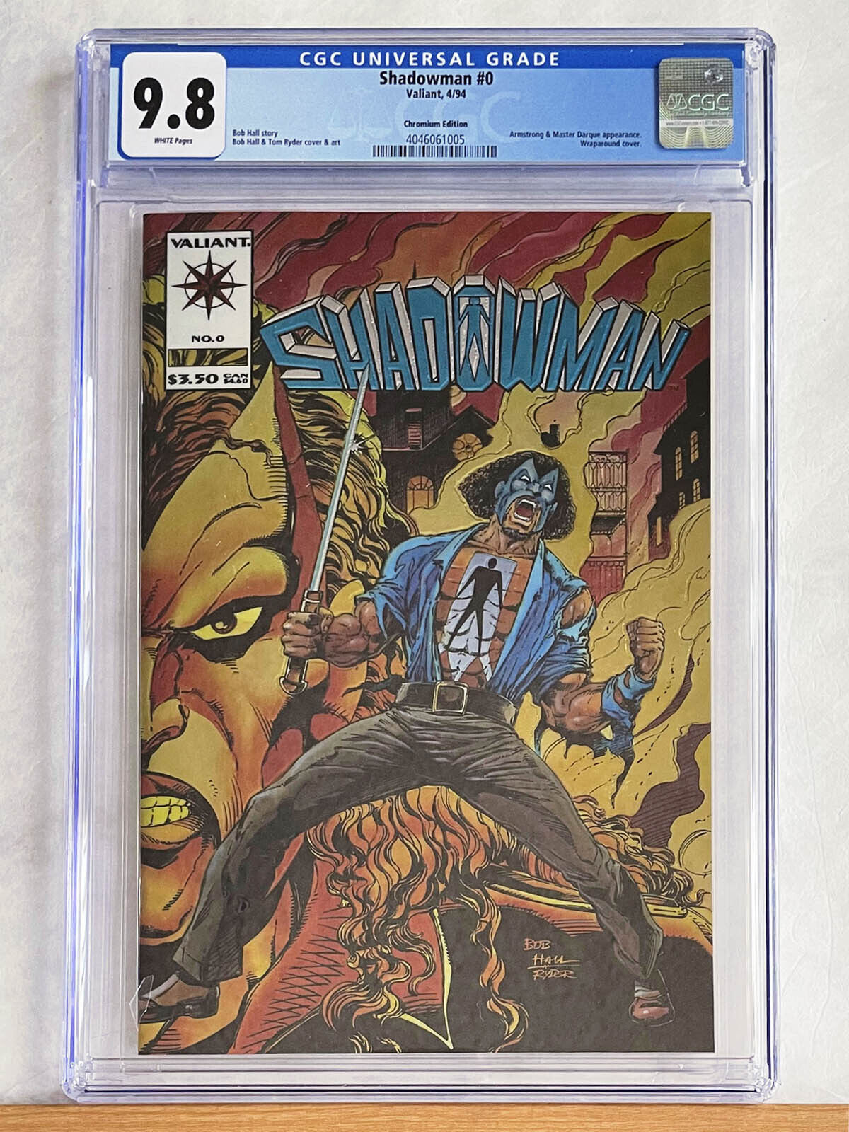 Shadowman #0 : CGC 9.8 NM/MT : 1994 Valiant, Chromium Cover