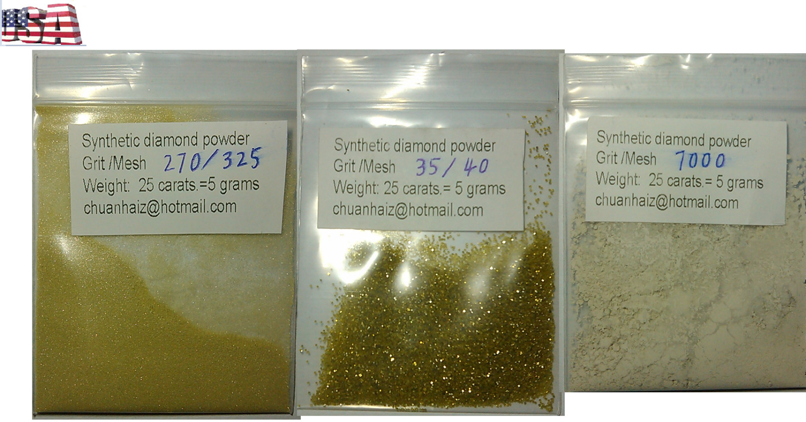 Diamond Powder  Polishing , Grit or Mesh is from 35 to 150000 