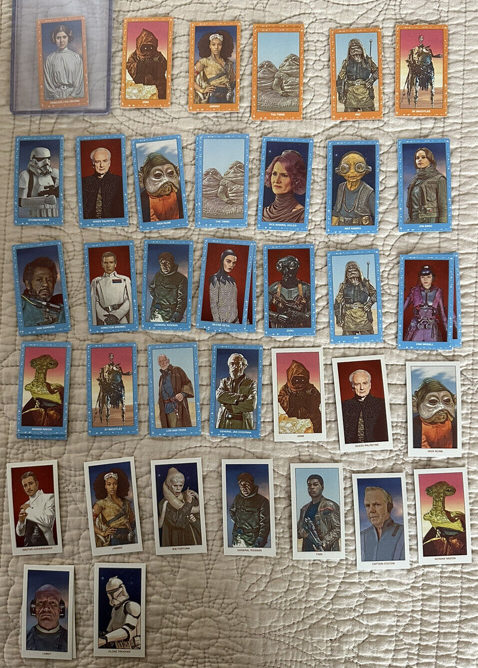 2022 Topps 206 Star Wars Wave 1 Parallels - You Pick