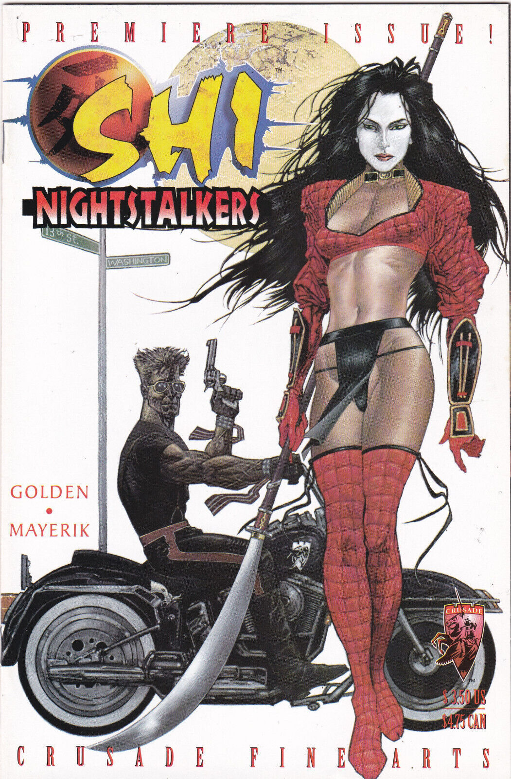 SHI Nightstalkers #1 CRUSADE COMIC 1997 High Grade