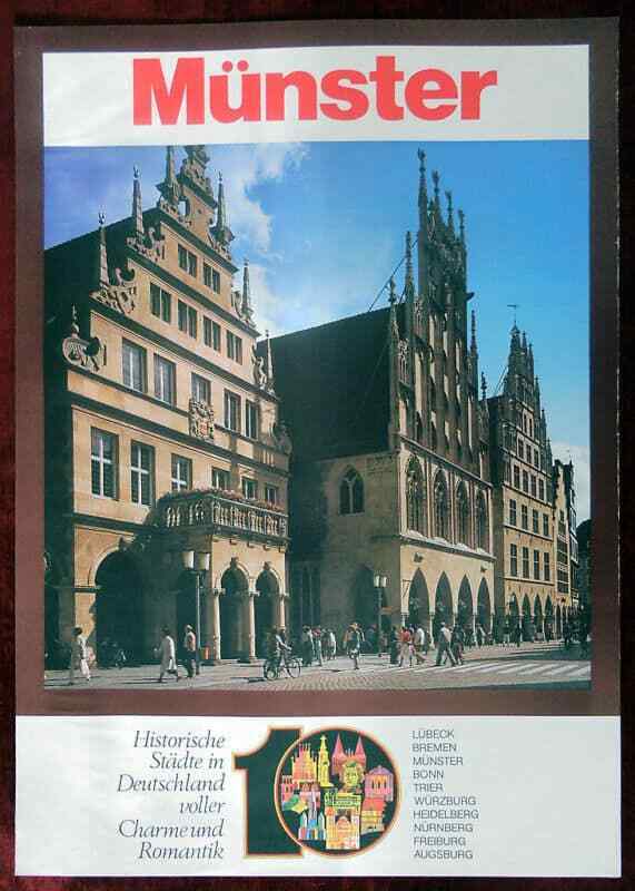 Original Poster Germany Munster Townhall Prinzipalmarkt
