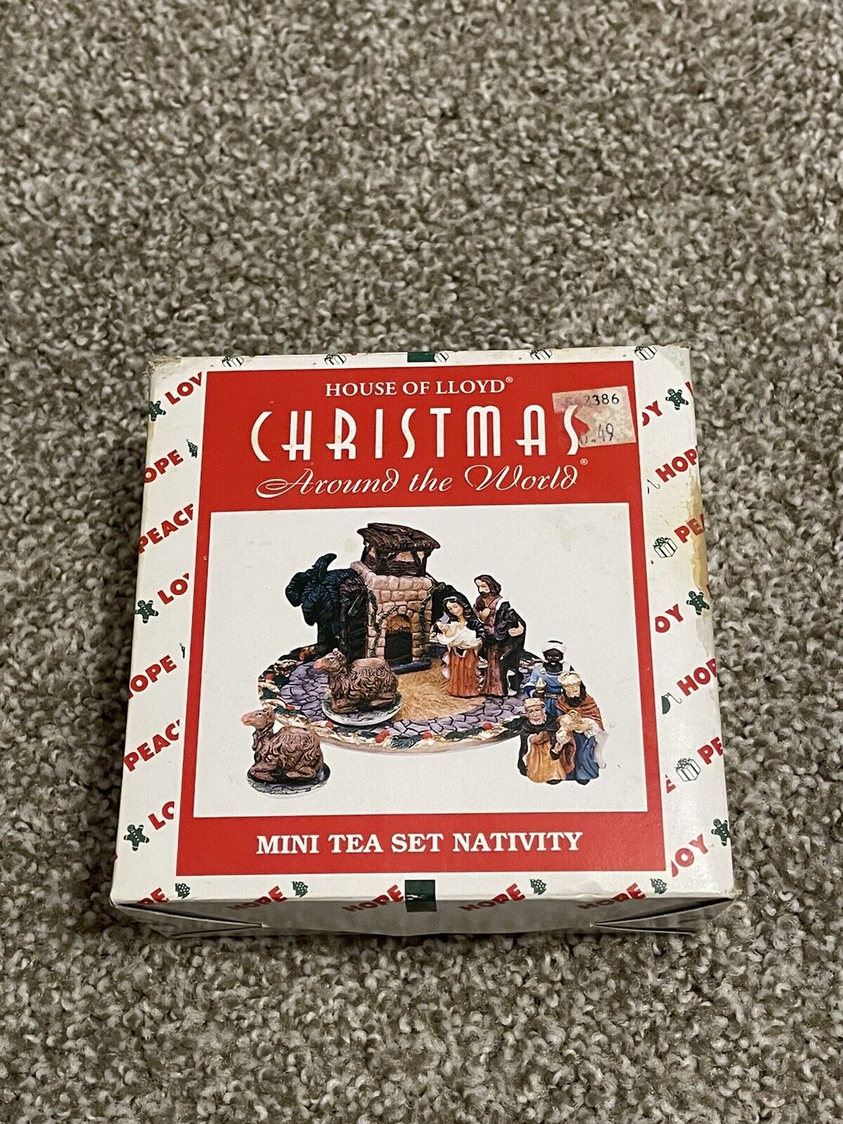 House of Lloyd Christmas Around the World Mini Tea Set Nativity Sealed