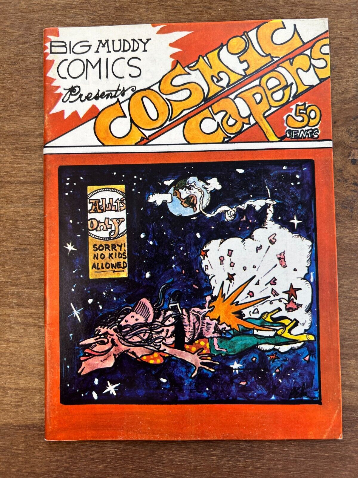 Cosmic Capers 1 One Shot Big Muddy Comics Underground Comix 1972