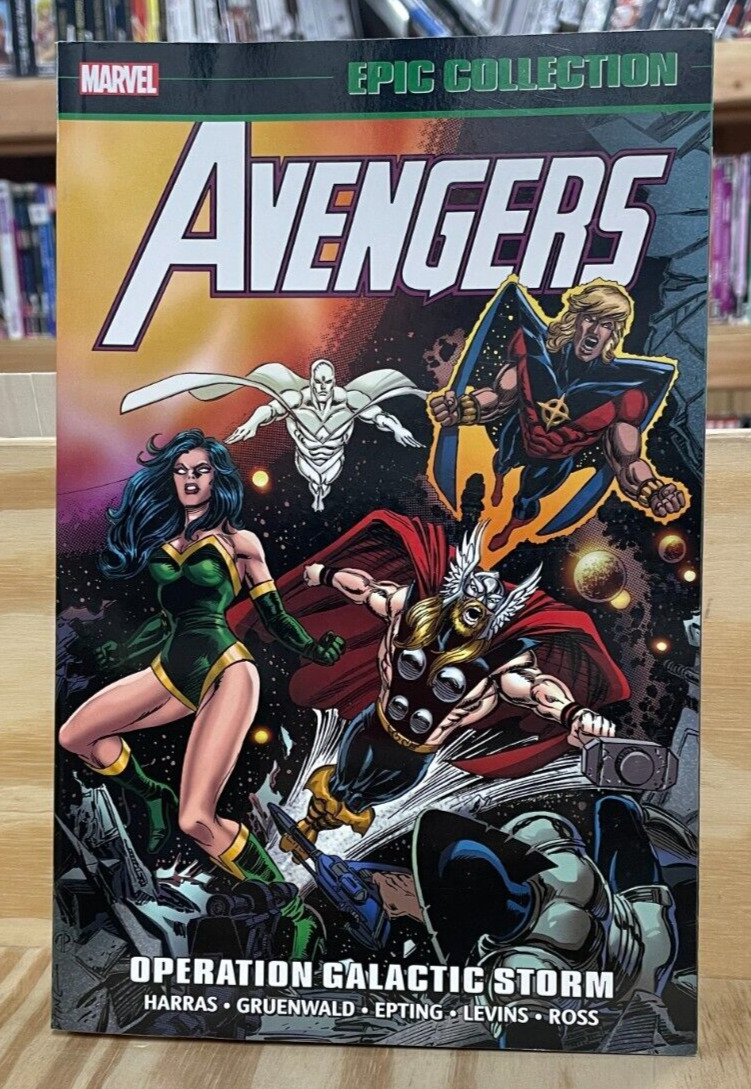 Avengers Operation Galactic Storm Marvel Epic EC Graphic Novel Comic Book