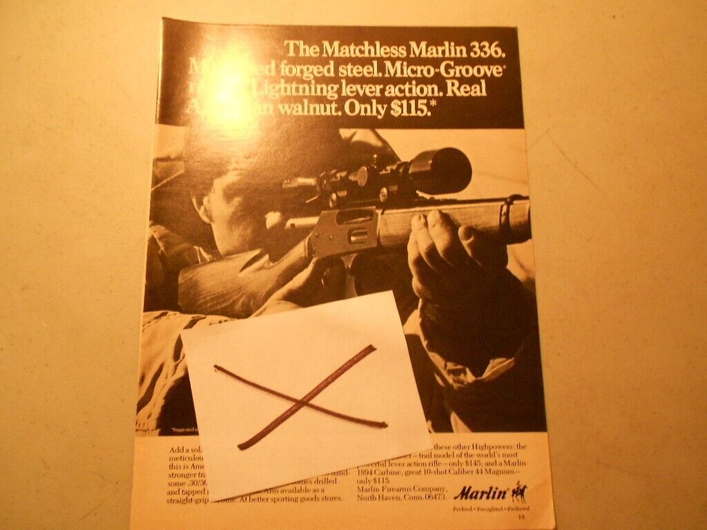 Marlin 336 Micro-Groove $115* Vintage 1971