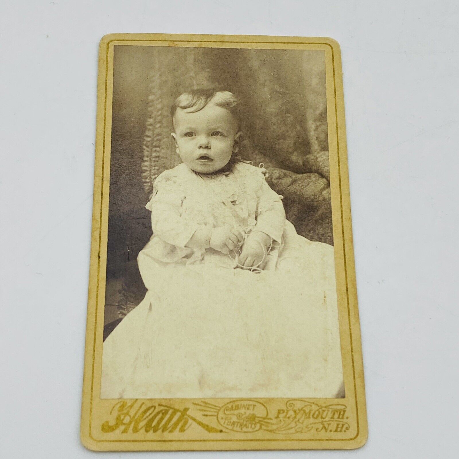 Cabinet Card Plymouth New Hampshire  Child