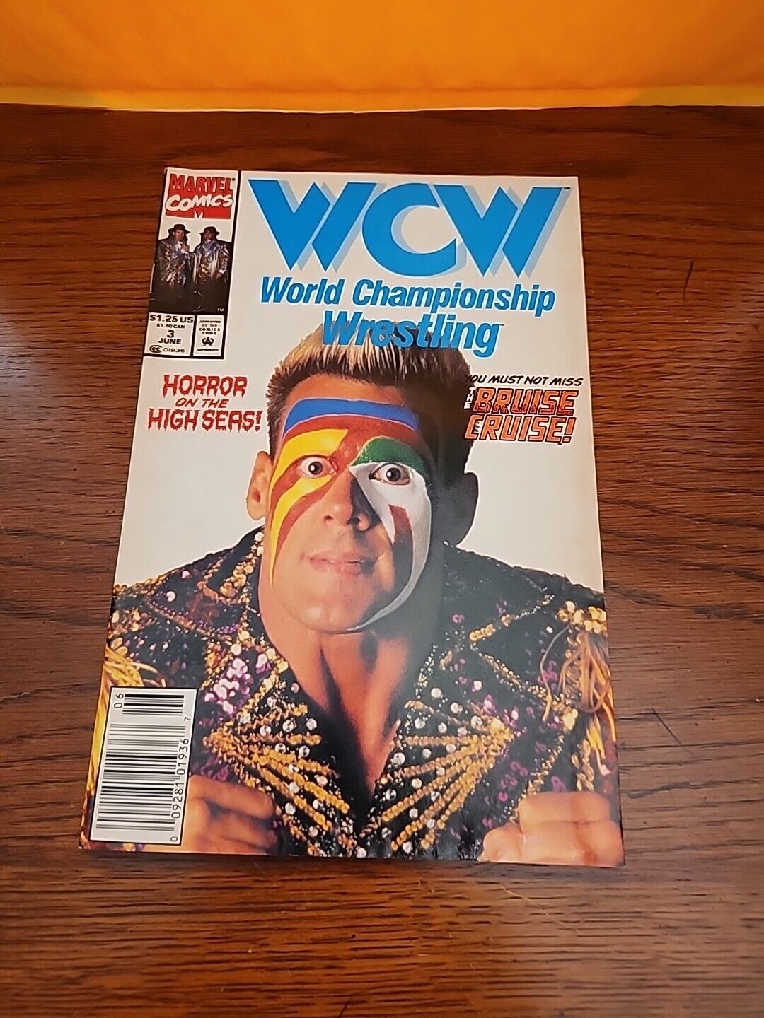 Vintage 1993 Marvel Comics WCW Feb 11 STING Cover 