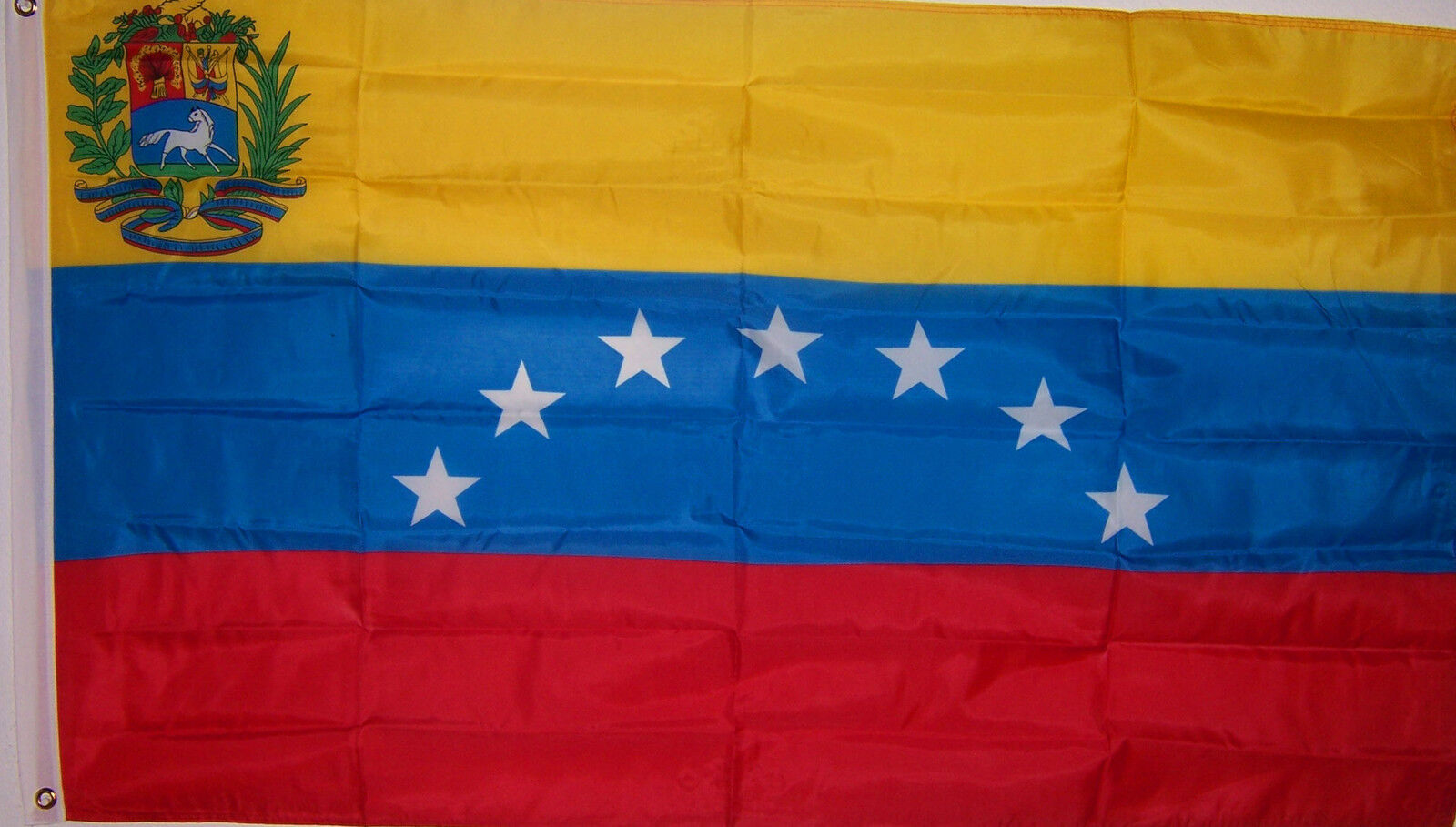 NEW 2x3ft SEVEN 7 STAR VENEZUELA VENEZUELAN FLAG better quality usa seller