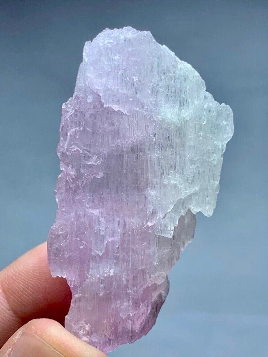 188 Cts Natural Pink Kunzite Crystal From Afghanistan