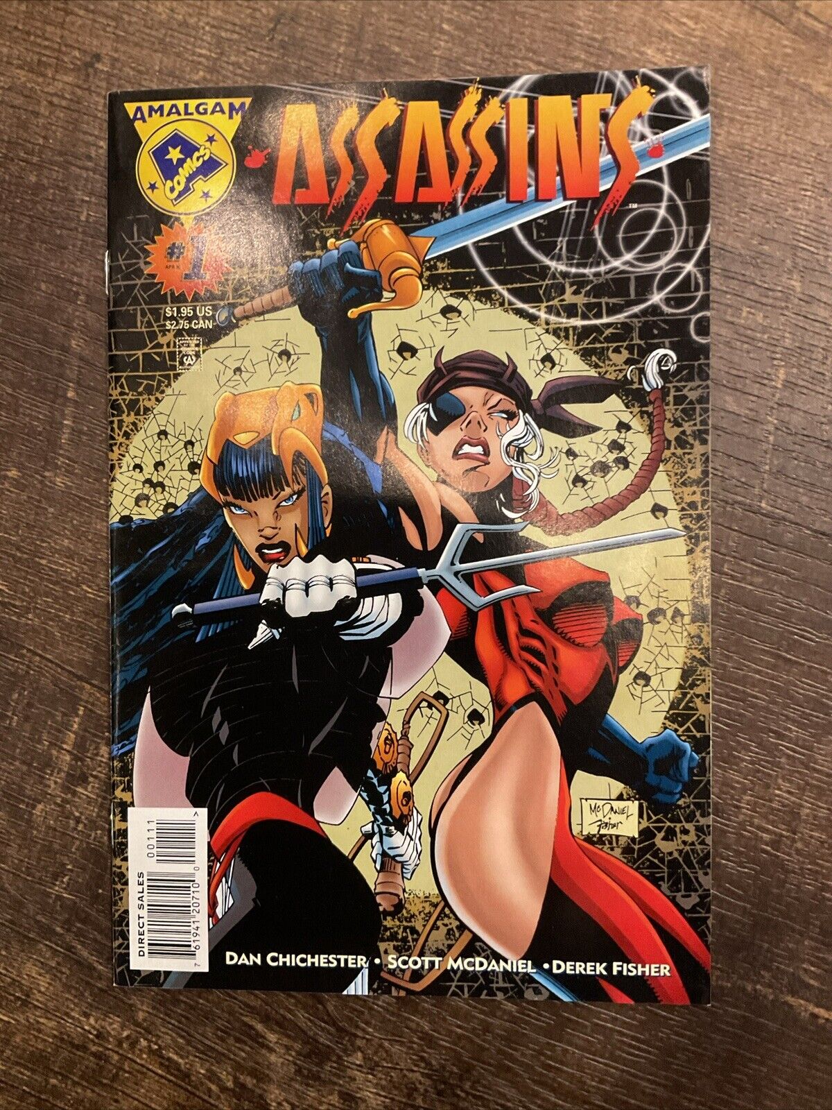 1996 DC Comics Assassins #1 VF/VF+
