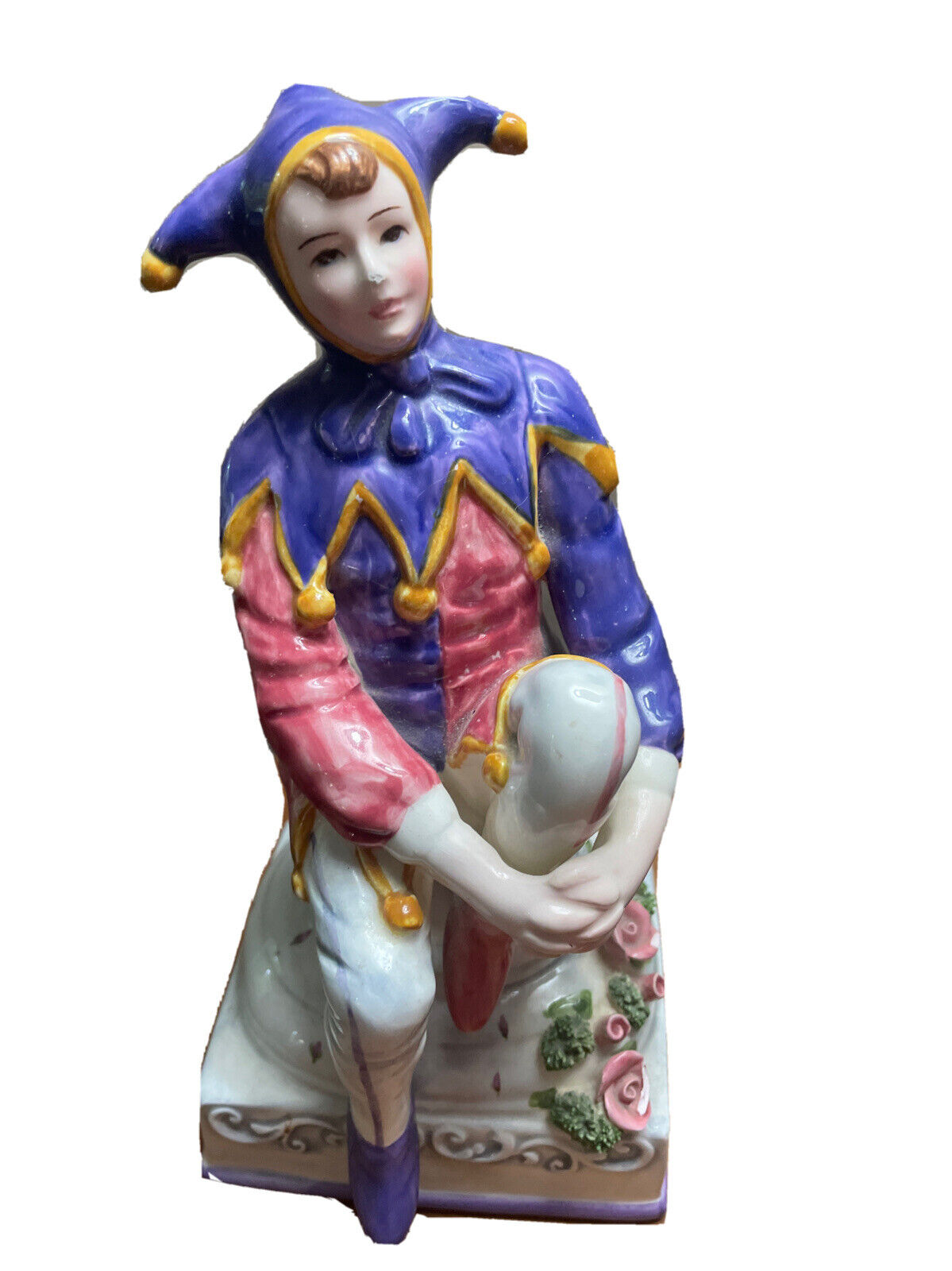 SCHMID Figurine MUSIC BOX Jester ~ Signed Y Yamada~#1897/2500~8\