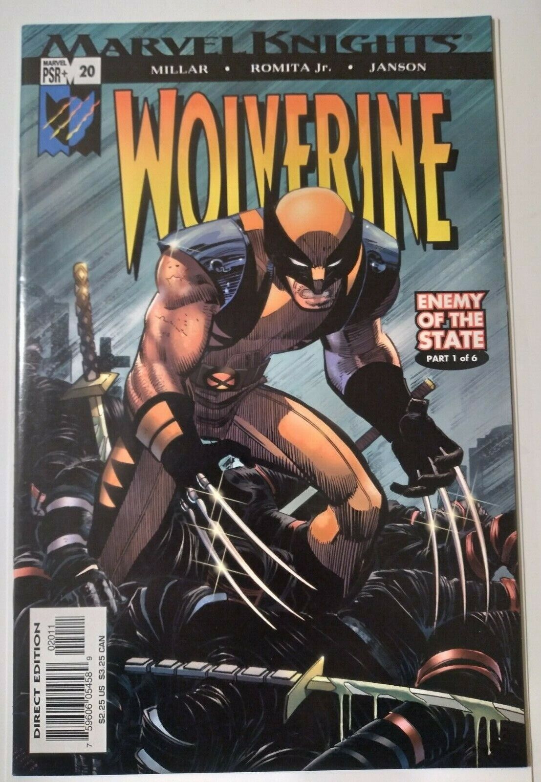 Wolverine Enemy of the State #20 Marvel Knights Comics 2004-