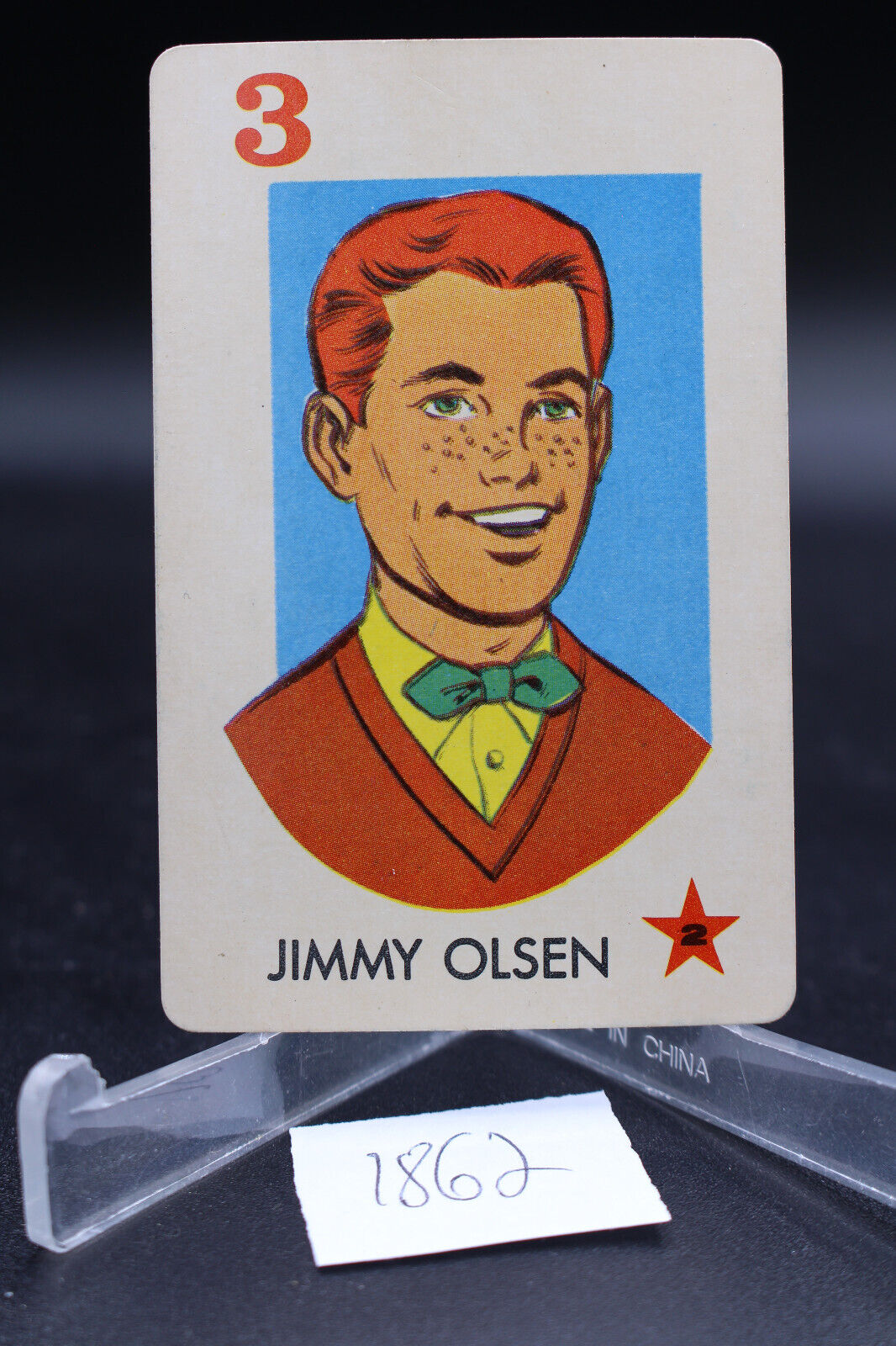 1960s Superman Card Game #3 Jimmy Olsen
