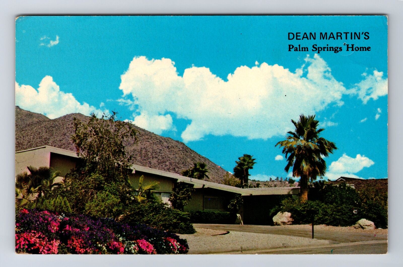 Palm Springs CA-California, Dean Martin's, Antique, Vintage Postcard