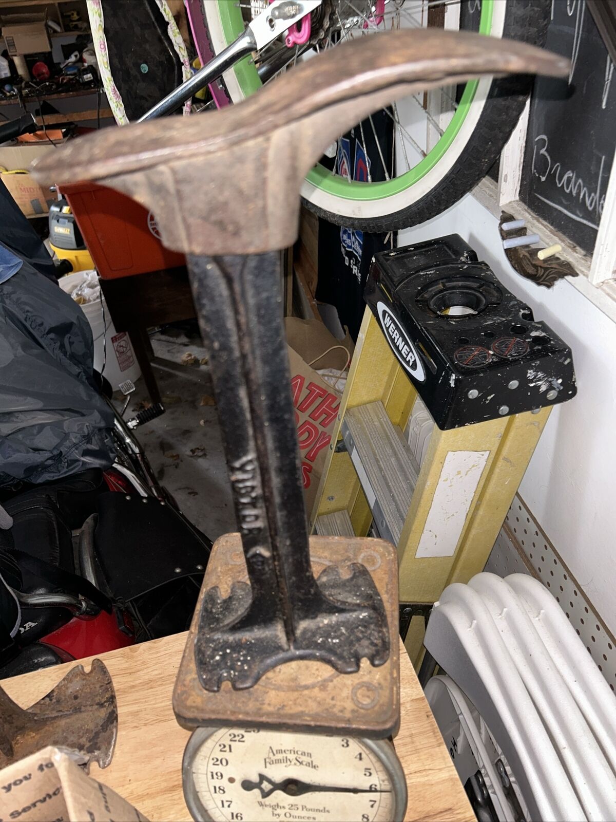 Antique Victor Shoemakers Cobblers Shoe Last Tree Cast Iron
