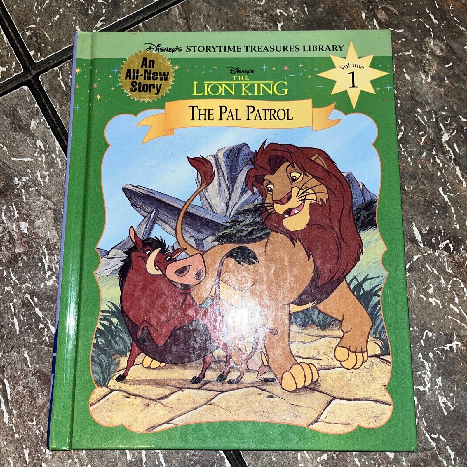 VTG DISNEY THE LION KING THE PAL PATROL Book 1998 Used Good Condition