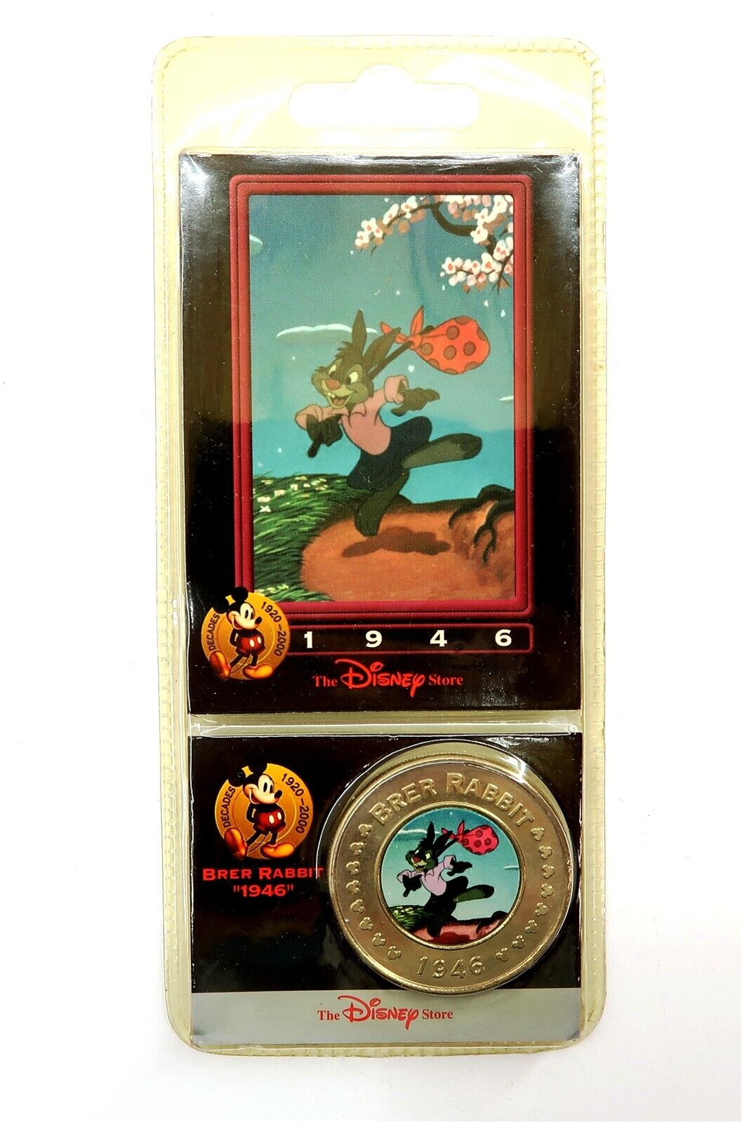 New BRER RABBIT 1946 The Disney Decades Coin No 23 FACTORY SEALED