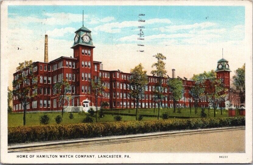 1927 LANCASTER, Pennsylvania Postcard 