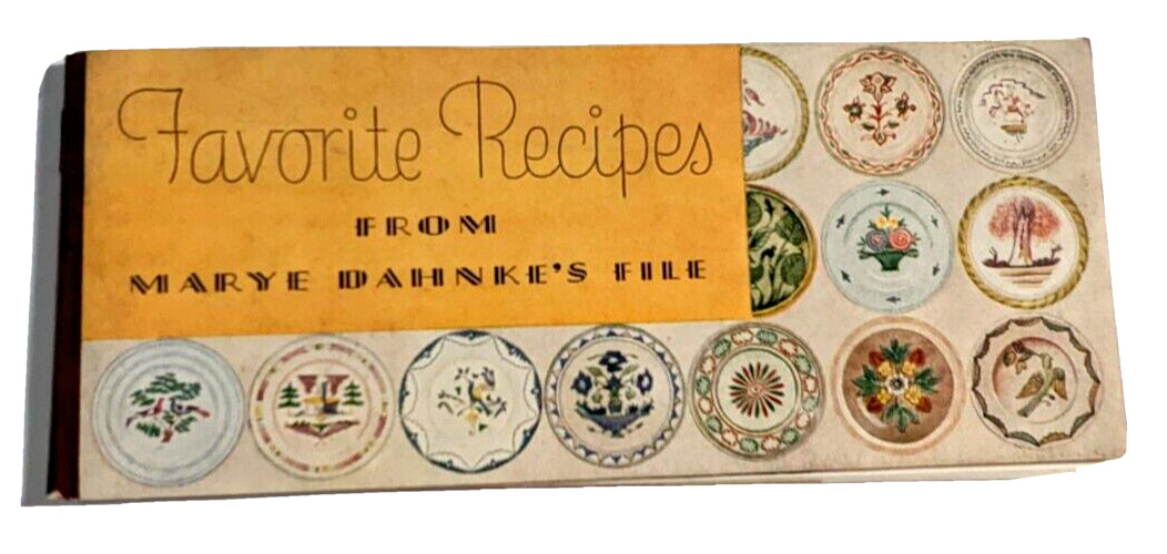 1938 Vintage Kraft Phenix Cheese Chicago Favorite Recipes Marye Dahnke File 7ZVT