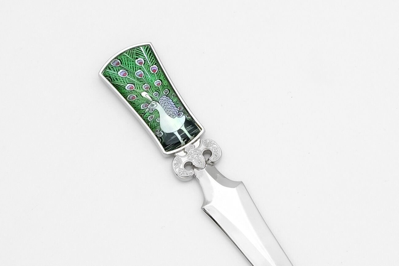 Mother of Pearl Envelope Cutter Knife fancy letter opener tool - D Peacock