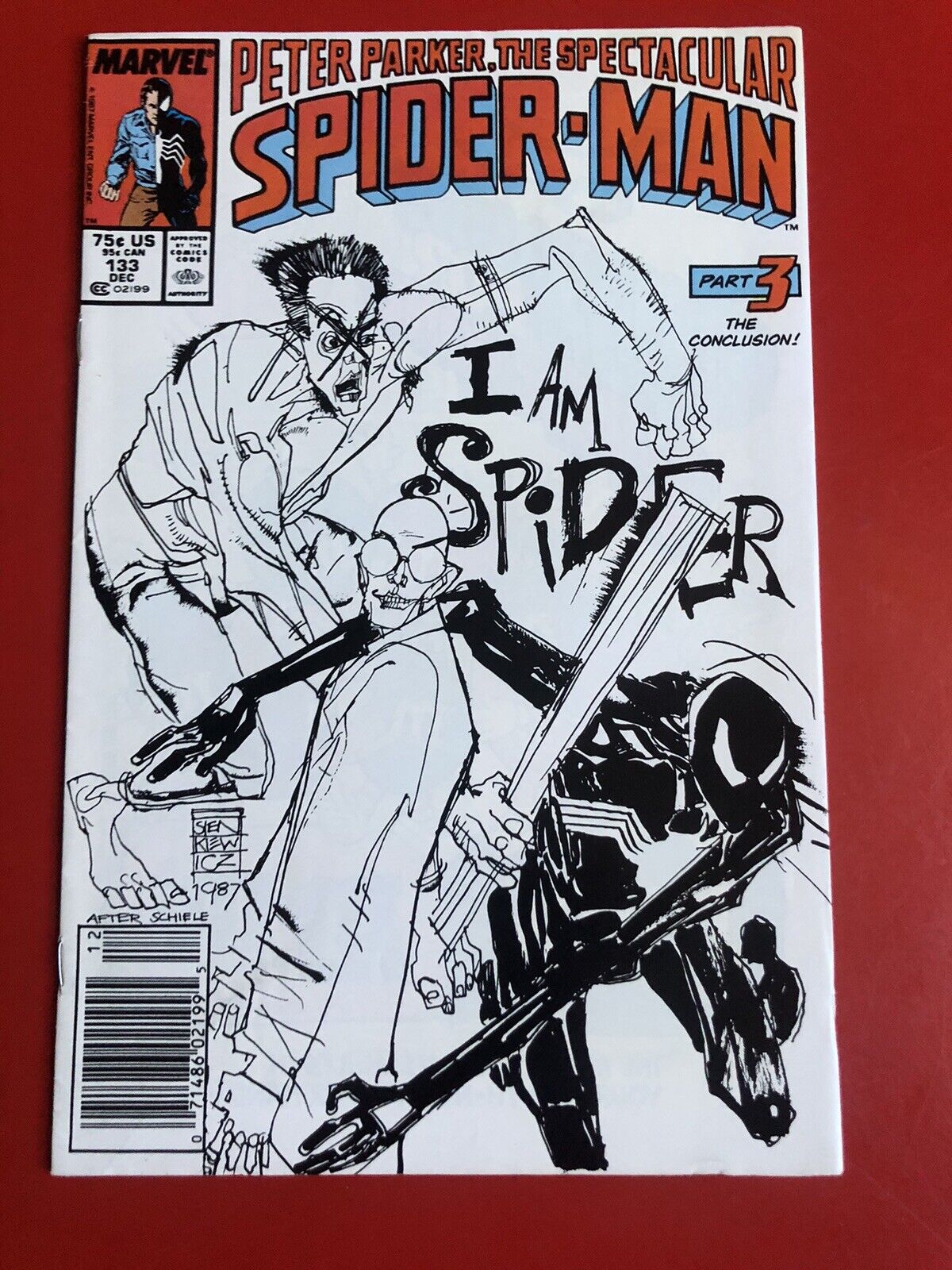 The Spectacular Spider-Man #133 (Dec 1987, Marvel)