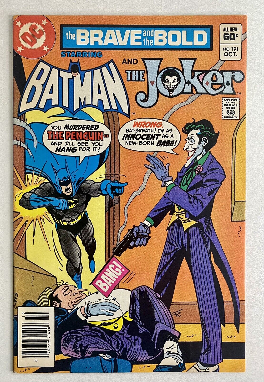BRAVE AND THE BOLD 191 BATMAN JOKER (1982, DC COMICS)