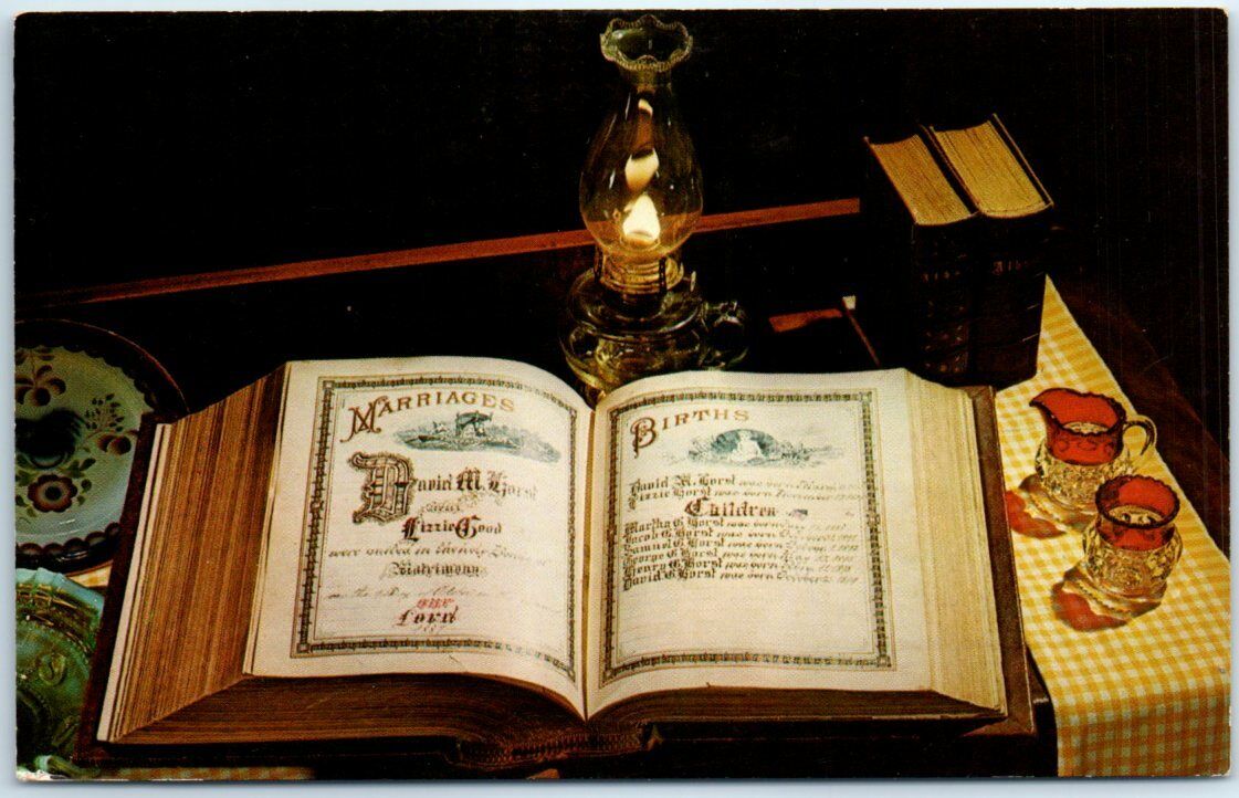 Postcard - Mennonite Family Bible