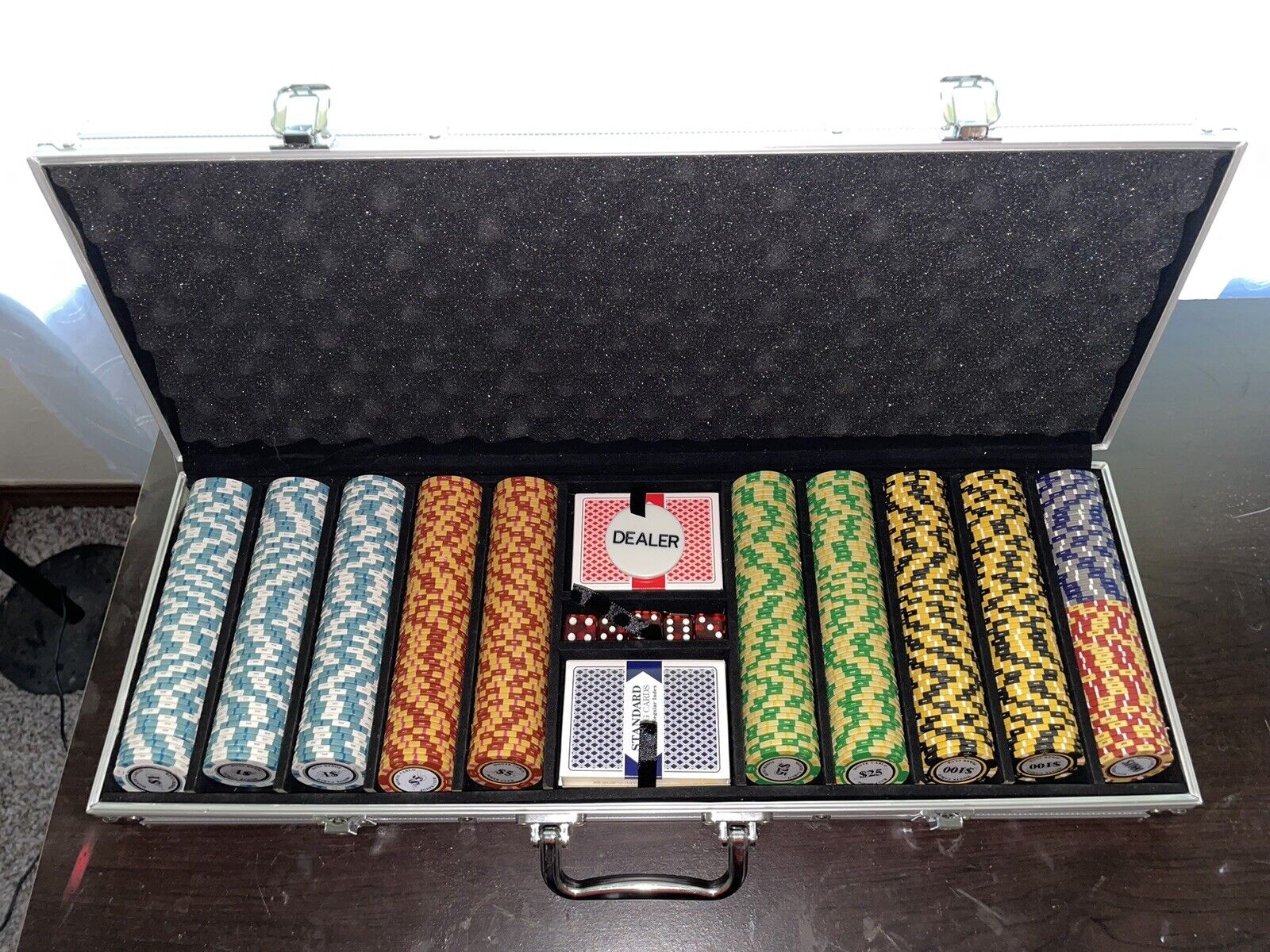 Monte Carlo Poker Chips Set