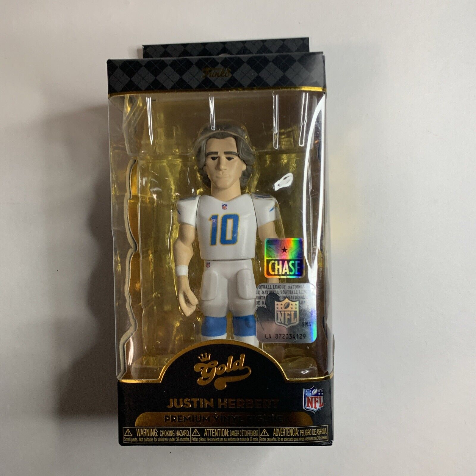 Justin Herbert (Los Angeles Chargers) Funko Gold 5\