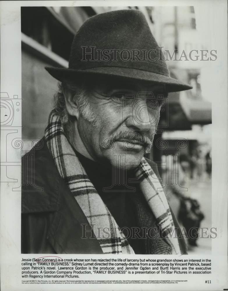 1989 Press Photo Actor Sean Connery stars in the comedy drama \
